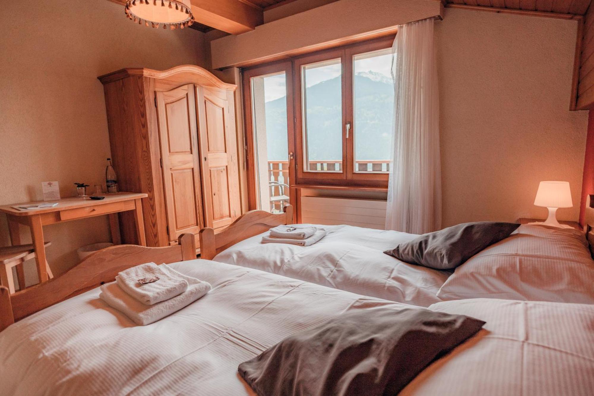 فندق Relais Fleuri Chermignon-d'en Bas المظهر الخارجي الصورة